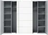 Forte Narago Schrank 270, weißer Kleiderschrank, Produktbild-Vorschau 10
