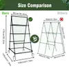 WISFOR Treillis pour concombre, treillis en forme de A avec Voir les images du produit 12