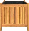 Květináč s vložkou 80x42x40 cm z masivního dřeva akácie Náhled obrázku produktu 5