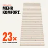 WOLKENLAND Lattenrost 90 x 200 cm | 23 Latten | Massivholz Produktbild-Vorschau 3
