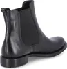 A black leather Chelsea boot is shown from the side and back on a white background. Voir les images du produit