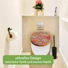 banjado Design WC Sitz Bambus Absenkautomatik - Rosetten - Produktbild-Vorschau 5