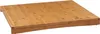 A wooden cutting board on a white background. Anteprima dell’immagine prodotto