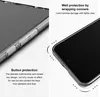 Close-up views of a transparent phone case highlighting its features. Náhľad obrázku produktu