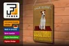 Blechschild Spruch 20x30cm Jack Russel Hund charming Produktbild-Vorschau 3
