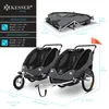 KESSER® Rimorchio per bambini, rimorchio per bicicletta Anteprima dell’immagine prodotto 7
