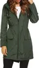 ASKSA Damen Regenjacke Wasserdicht Atmungsaktiv Leicht Produktbild-Vorschau 2