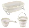 Dolu Set da bagno pieghevole per neonati, 3 pezzi, Relax Anteprima dell’immagine prodotto 1