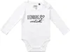 Huuraa Baby Body Leonberg verliebt 62 White  Baumwolle Produktbild-Vorschau 1