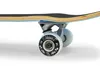 Close-up side view of a skateboard wheel and truck. Produktbild-Vorschau