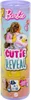 A Barbie Cutie Reveal doll in its packaging, which is a cylindrical tube. Náhľad obrázku produktu