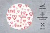 MuchoWow® Mauspad Mousepad Liebe - Geschenk der Liebe 30x30 Produktbild-Vorschau 2