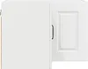 Armoire d'angle murale vidaXL PORTO, blanche, 57 x 57 x 40 Voir les images du produit 7
