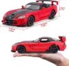 Bburago 1:24 Dodge Viper SRT10 ACR rosso e nero 18-22114 Anteprima dell’immagine prodotto 7
