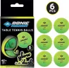 DONIC SCHILDKRÖT TT ball GLOW IN THE DARK POLY 40+, 6 kusů Náhled obrázku produktu 19