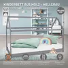 ML-Design dětská postel 90x200 cm se stříškou a roštovým Náhled obrázku produktu 2