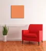 Wallario Premium Leinwandbild Pastellorange in Größe 50 x Produktbild-Vorschau 2