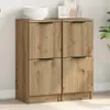 vidaXL Příborníky 2 ks. Artisan dub 30x30x70 cm materiál na Náhled obrázku produktu 2