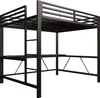 okwish Hochbett 160x200 Jugendbett mit Produktbild-Vorschau 5