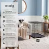 tectake® Hundekäfig-Gitterbox Luna klappbar, mit 2 Produktbild-Vorschau 2