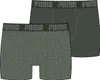 Puma Basic Boxer Shorts 2er Pack Herren grün melange Gr XXL Produktbild-Vorschau 14