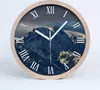 Holzuhr 20fi cm wanduhr - weiße Spitzen - Giewont Winter Produktbild-Vorschau 1