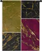 MuchoWow® Wandteppich Wandbehang Marmor - Gold - Luxus Produktbild-Vorschau 1