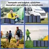 20W Tragbares Solarpanel, Outdoor Camping Wandern USB Produktbild-Vorschau 3