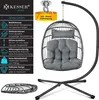 KESSER® Hängesessel Jungle mit Gestell Stahl Hängekorb Produktbild-Vorschau 2