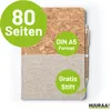 Huuraa Notizbuch A5 Panda Comic 80 Blatt inkl. Produktbild-Vorschau 3