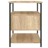 [Home] Nachttische 2 Stk. Sonoma-Eiche 40x42x56 cm Produktbild-Vorschau 8