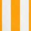 vidaXL Volant de store jaune et blanc rayé 5 m Voir les images du produit 5