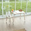 Montessori Tisch und Stuhl Set aus Holz für Kinder – Produktbild-Vorschau 2