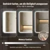 LED Badezimmerspiegel 60x120 cm mit Milchglasrand – Produktbild-Vorschau 7
