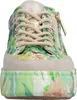 Rieker Damen Sneaker Plateau Slipper mit Blumenmuster und Produktbild-Vorschau 5
