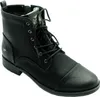 Mustang Damen Boot Stiefelette Reißverschluss bequem Produktbild-Vorschau 2