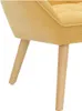 Sessel mit senfgelber Polsterung - CASERTA Produktbild-Vorschau 4