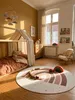 Teppich Creme rund im Wohnzimmer Einrichtungsidee_#sku_BARKCOCO1201201132CREAM-BARKCOCO1601601132CREAM-BARKCOCO2002001132CREAM# Produktbild-Vorschau