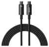 Baseus Tungsten Gold Ladekabel Datenkabel Type-C 240W 3m Produktbild-Vorschau 14