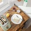 Ruchoma półka kuchenna Houseland Timmo brązowa/czarna Podgląd zdjęcia produktu 7