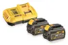 DEWALT Akku-Ladegerät mit Akkus DEWALT Akku-Ladegerät DCB118 + 2x Akku FLEXVOLT 18/54 V 6,0/2,0 Ah DCB546 Vista previa de la imagen del producto
