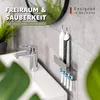 Bremermann držák zubních kartáčků PUREZZA pro lepení nebo Náhled obrázku produktu 2