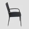 A side view of a gray chair. Produktbild-Vorschau