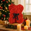 Rosenbär Teddybär aus Rosen 25 cm Geschenkbox Geschenkidee Produktbild-Vorschau 10