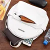 Kleiner, eleganter, geräumiger A5 Leder Damenrucksack Produktbild-Vorschau 2