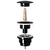 Rea Waschbeckenstöpsel universal click-clack Black Metalic Produktbild-Vorschau 2