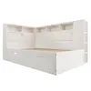 Merax Dagbed, 90x200 cm, Kinderbed met uitschuifbed, 90x190 Productafbeelding-voorbeeld 8
