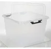 23x Scharnierbox 26L 40x40x27cm Transparent Deckel Produktbild-Vorschau 12