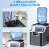 HOMCOM Nerezový výrobník kociek ľadu, 24 kociek ľadu za Náhľad obrázku produktu 5