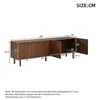 Merax TV Lowboard TV-Schrank mit 4 Türen und 2 Staufächer,  Produktbild-Vorschau 7